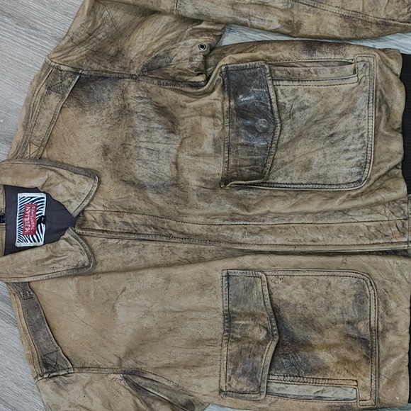 M.Julian mens aviator jacket preloved - Picture 2 of 3